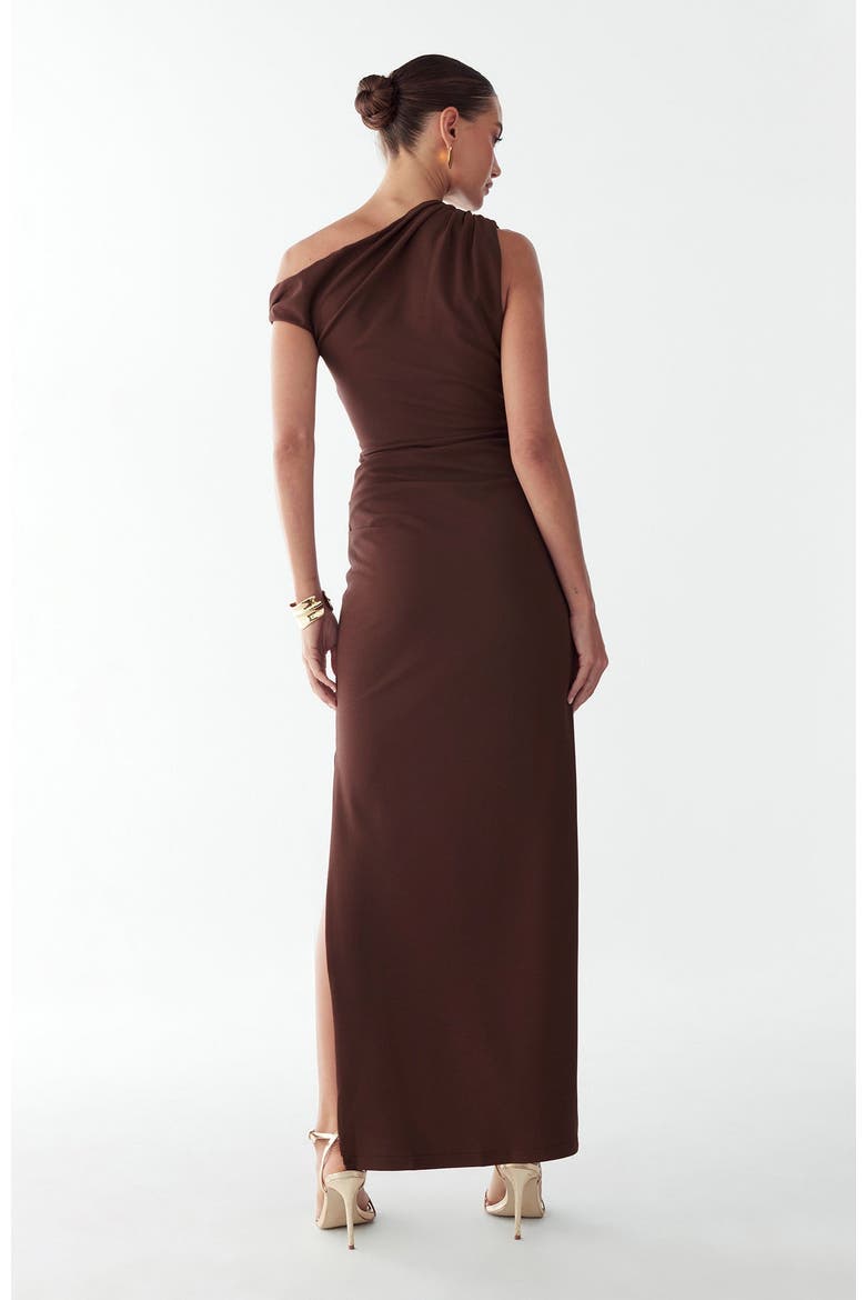 Raye Maxi Dress, Alternate, color, Chocolate
