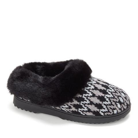 Hannah Festive Knit Clog Slipper (Women)