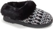 DEARFOAMS Hannah Festive Knit Clog Slipper
