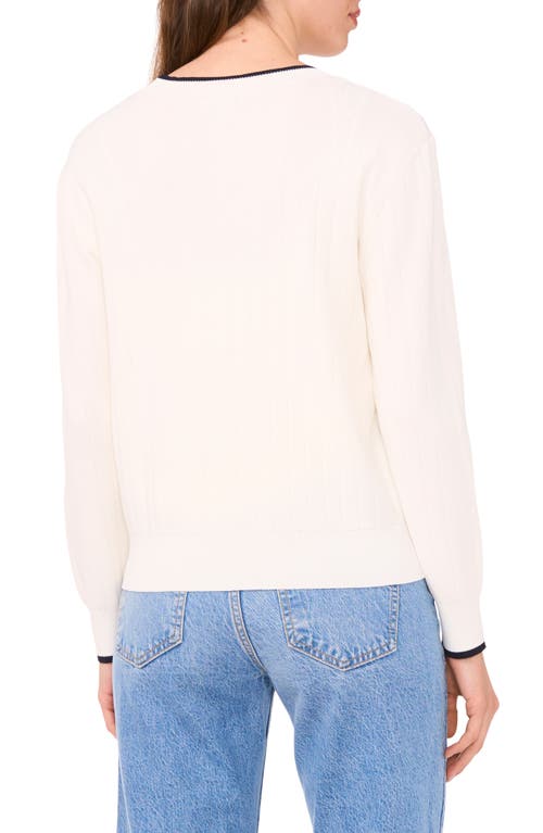 Halogenr Halogen(r) Tipped V-neck Cardigan