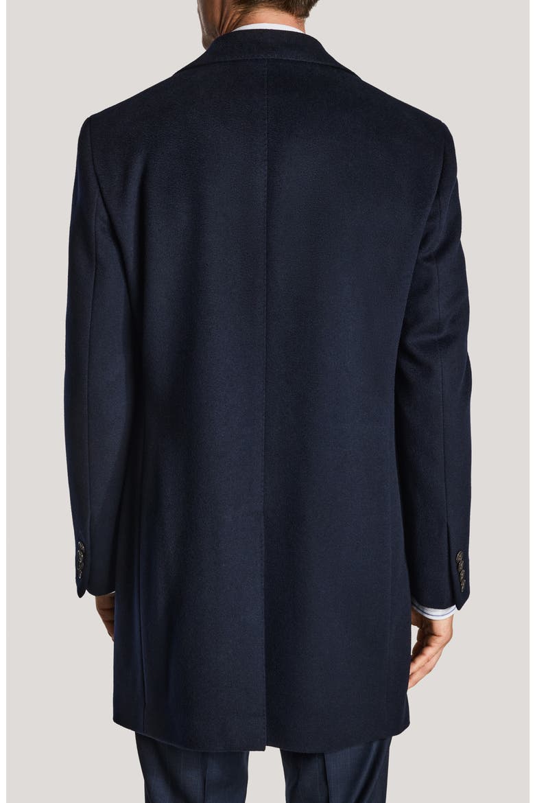 Wesley Wool and Cashmere Overcoat, Alternate, color, MIDNIGHT