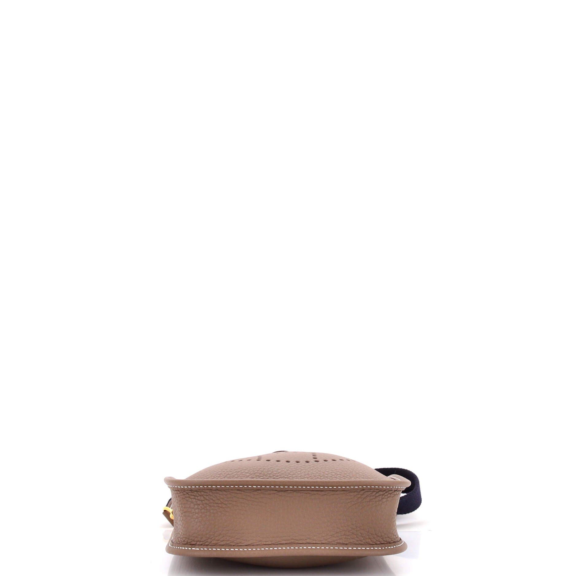 Pre-Owned Hermes Evelyne Bag Gen III Clemence TPM, Alternate, color, Etoupe