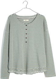 Madewell Hopscotch Stripe Henley T-Shirt