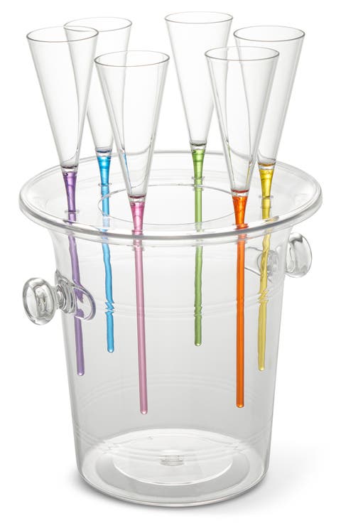 Champagne Bucket & Flute Set