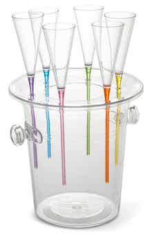 Brooklyn Steel Co. Champagne Bucket & Flute Set