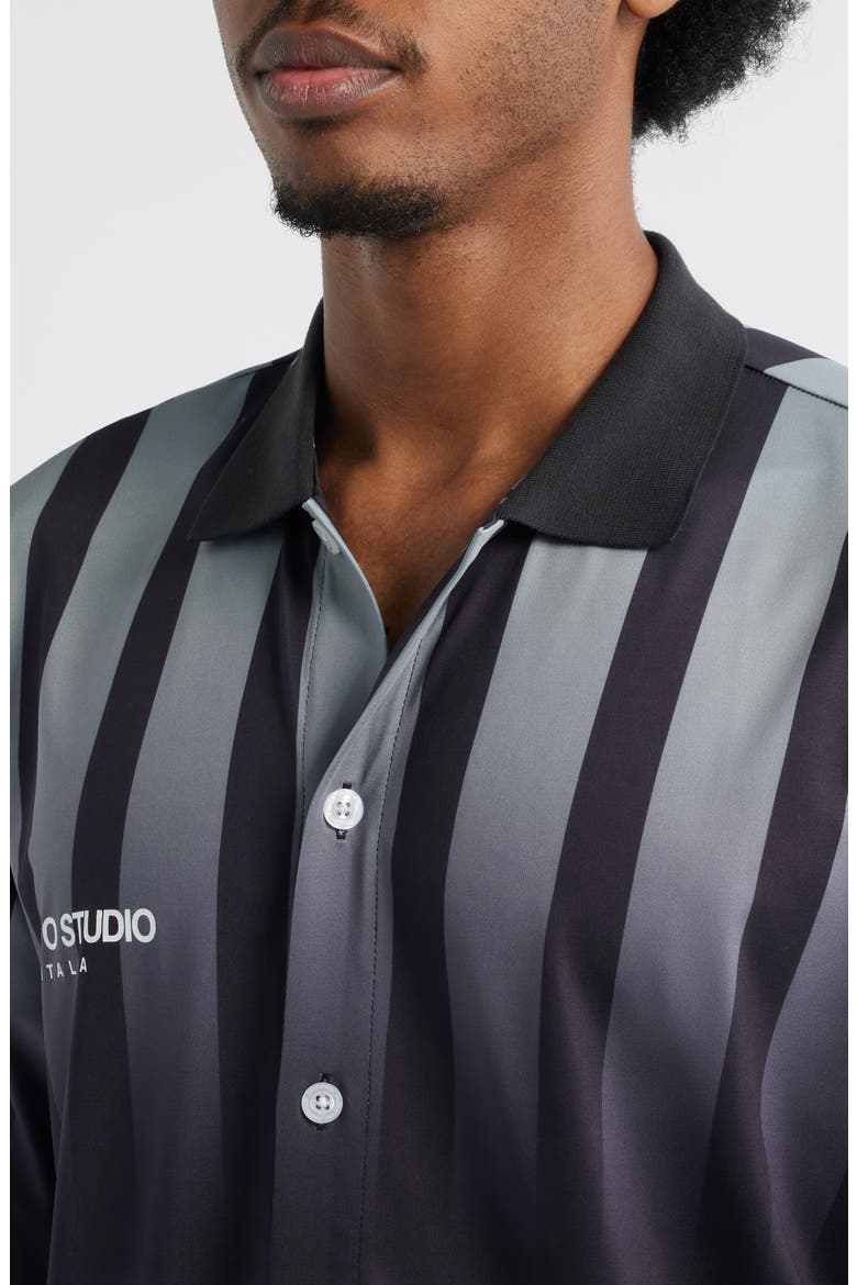 Hunter Lawrence Edition - Team Button-Up Shirt, Alternate, color, BLACK