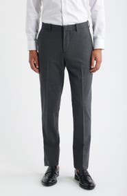 Nordstrom Henrik Trim Fit Solid Stretch Wool Suit Pants