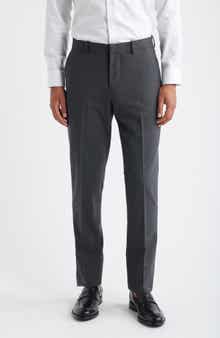 Nordstrom Henrik Trim Fit Solid Stretch Wool Suit Pants