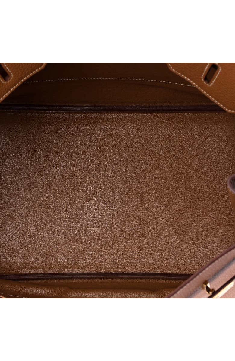Pre-Owned Hermes Birkin Handbag Brown Togo with Gold Hardware 35, Alternate, color, Gold