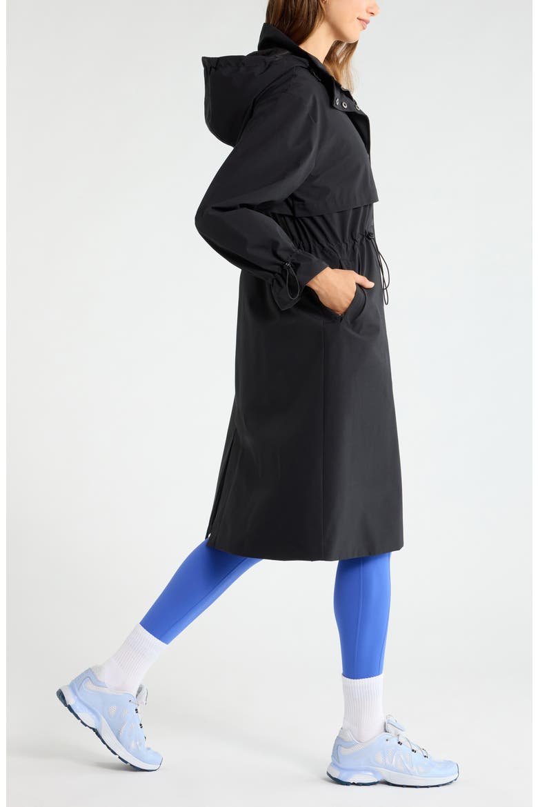 3-in-1 Trench Coat, Alternate, color, BLACK