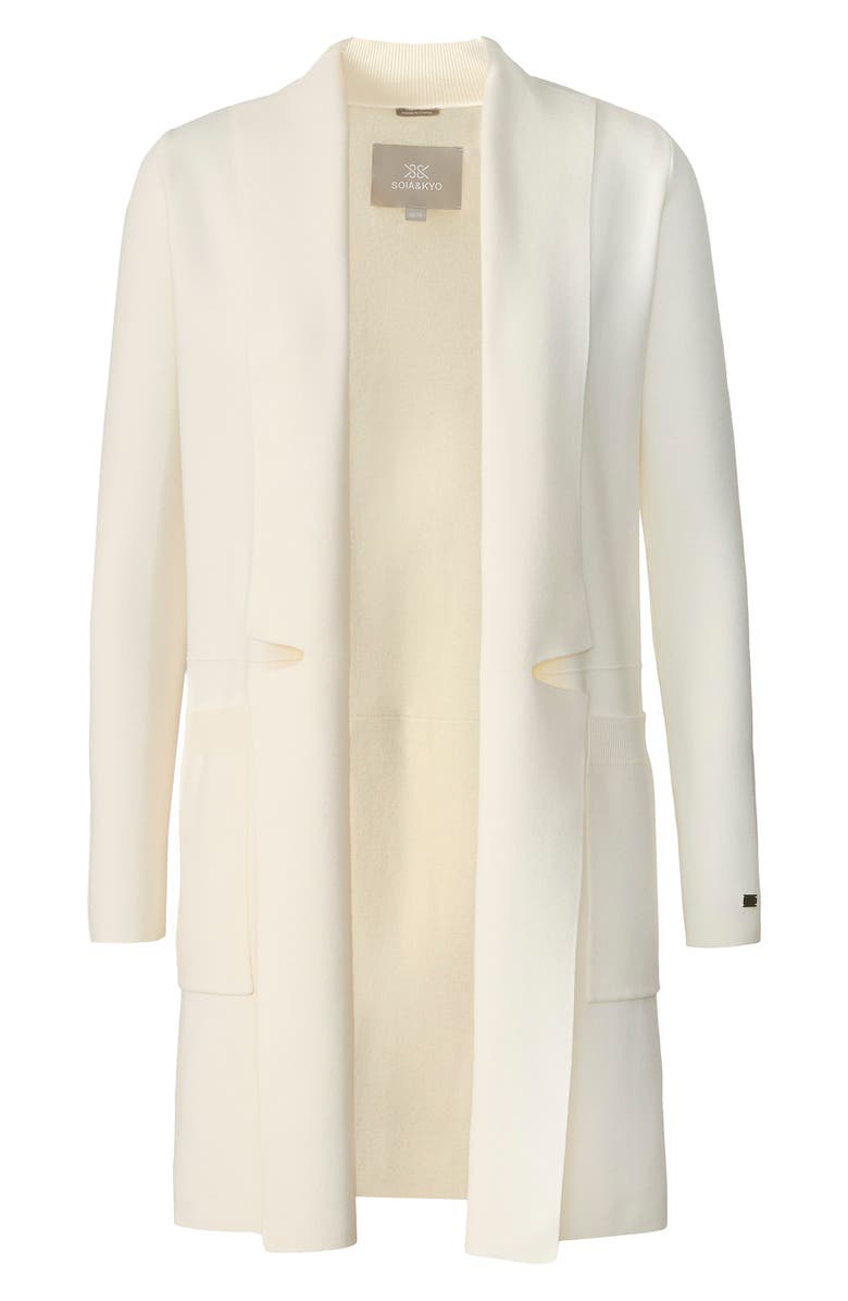 Soia & Kyo Benela Longline Jacket, Alternate, color, Powder