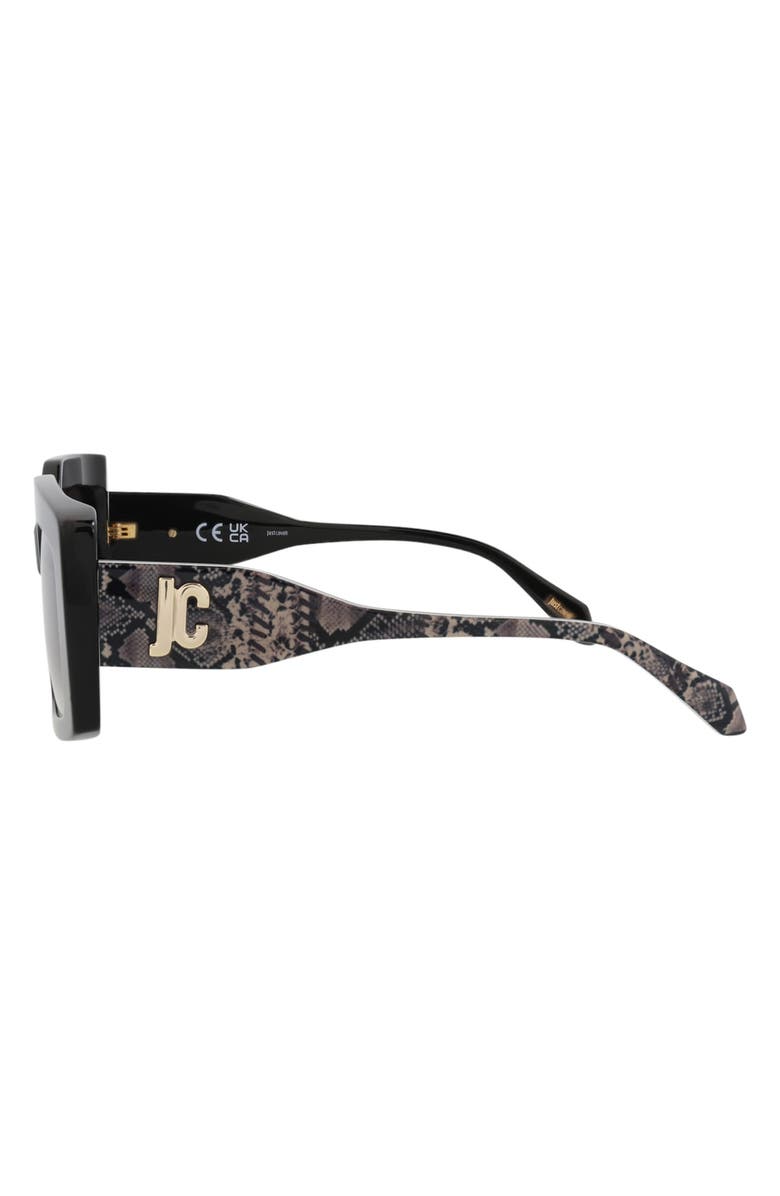 Just Cavalli 54mm Rectangular Sunglasses, Alternate, color,