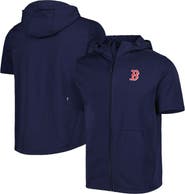 LEVELWEAR Men's Levelwear Navy Boston Red Sox Recruit Full-Zip Short Sleeve Hoodie