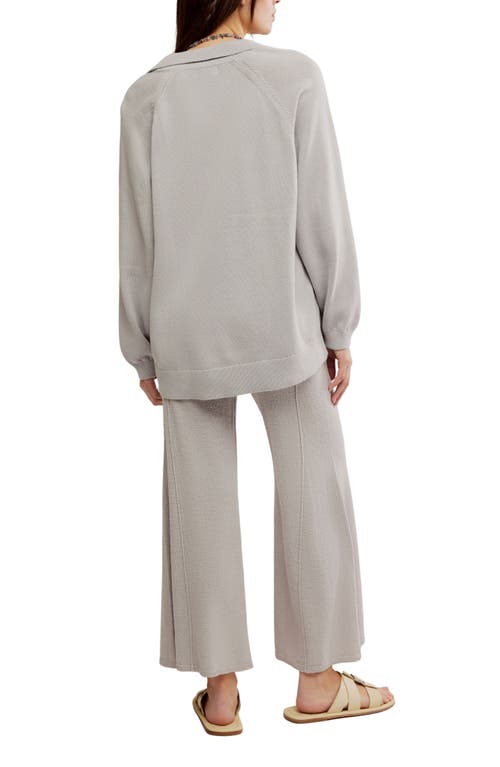 Free People Drea Sweater & Pants Set In Gold