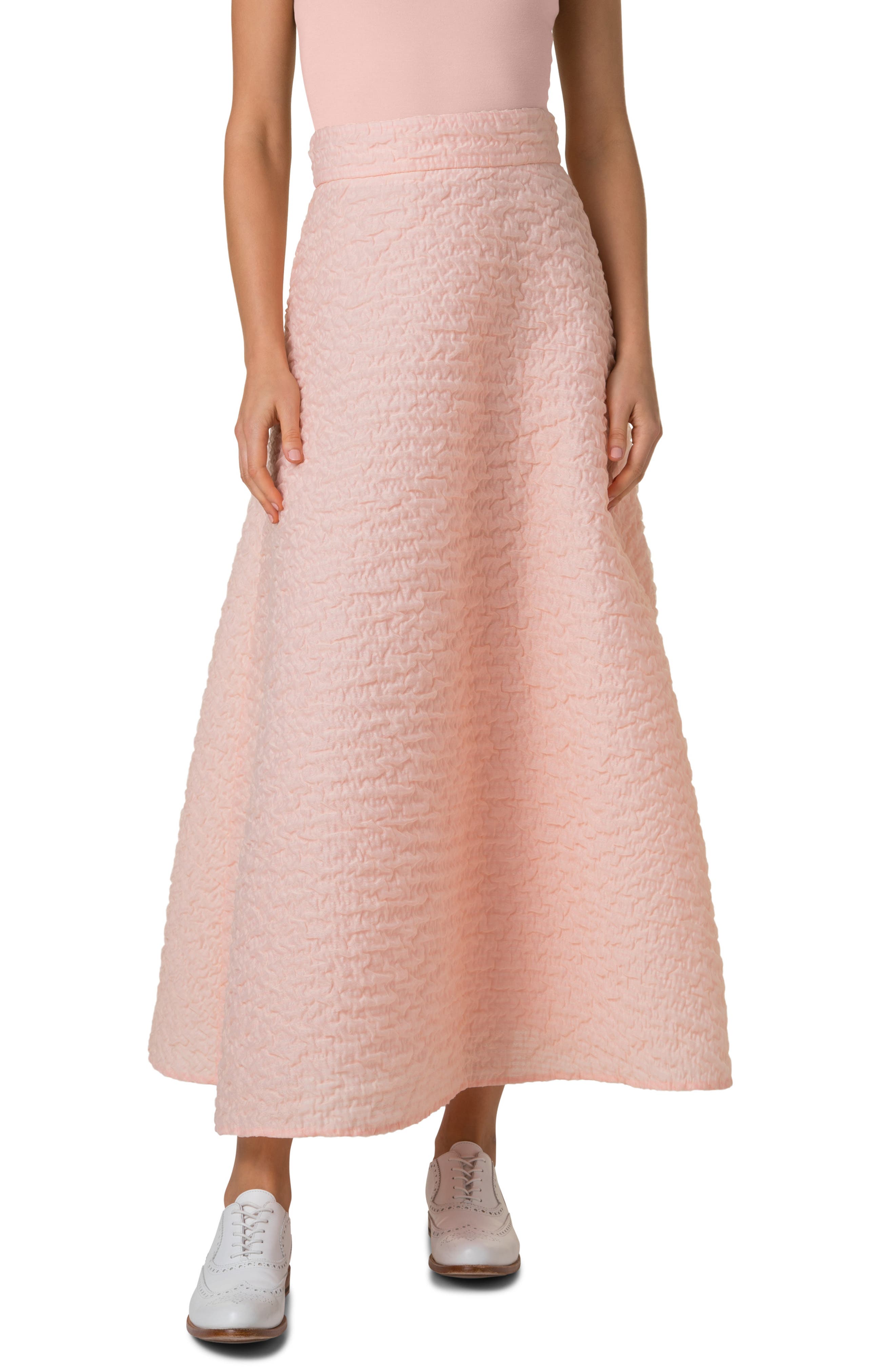 Techno Organza A-Line Skirt