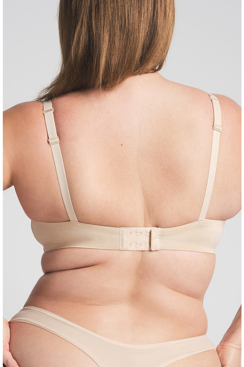 Wireless Form T-Shirt Bra, Alternate, color, SAND
