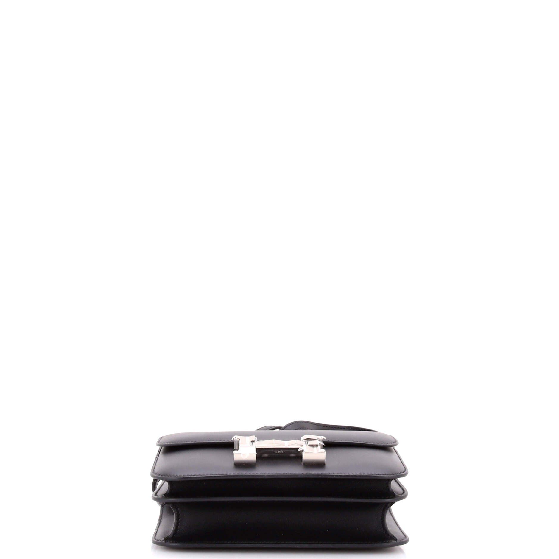 Pre-Owned Hermes Studio Constance Bag Monsieur 18, Alternate, color, Noir