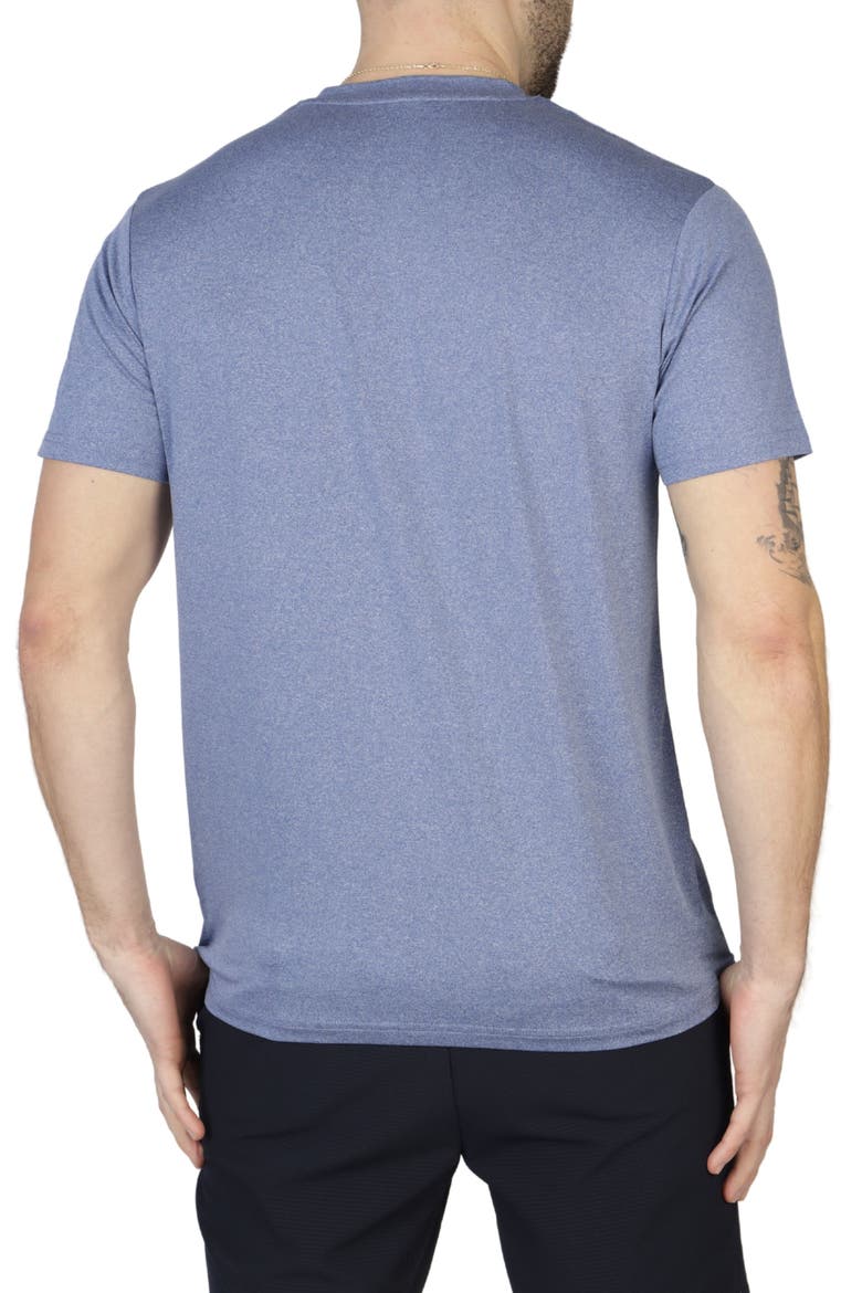 Mélange Performance T-Shirt, Alternate, color, NAVY