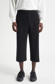 Homme Plissé Issey Miyake Monthly Colors May Pleated Crop Pants
