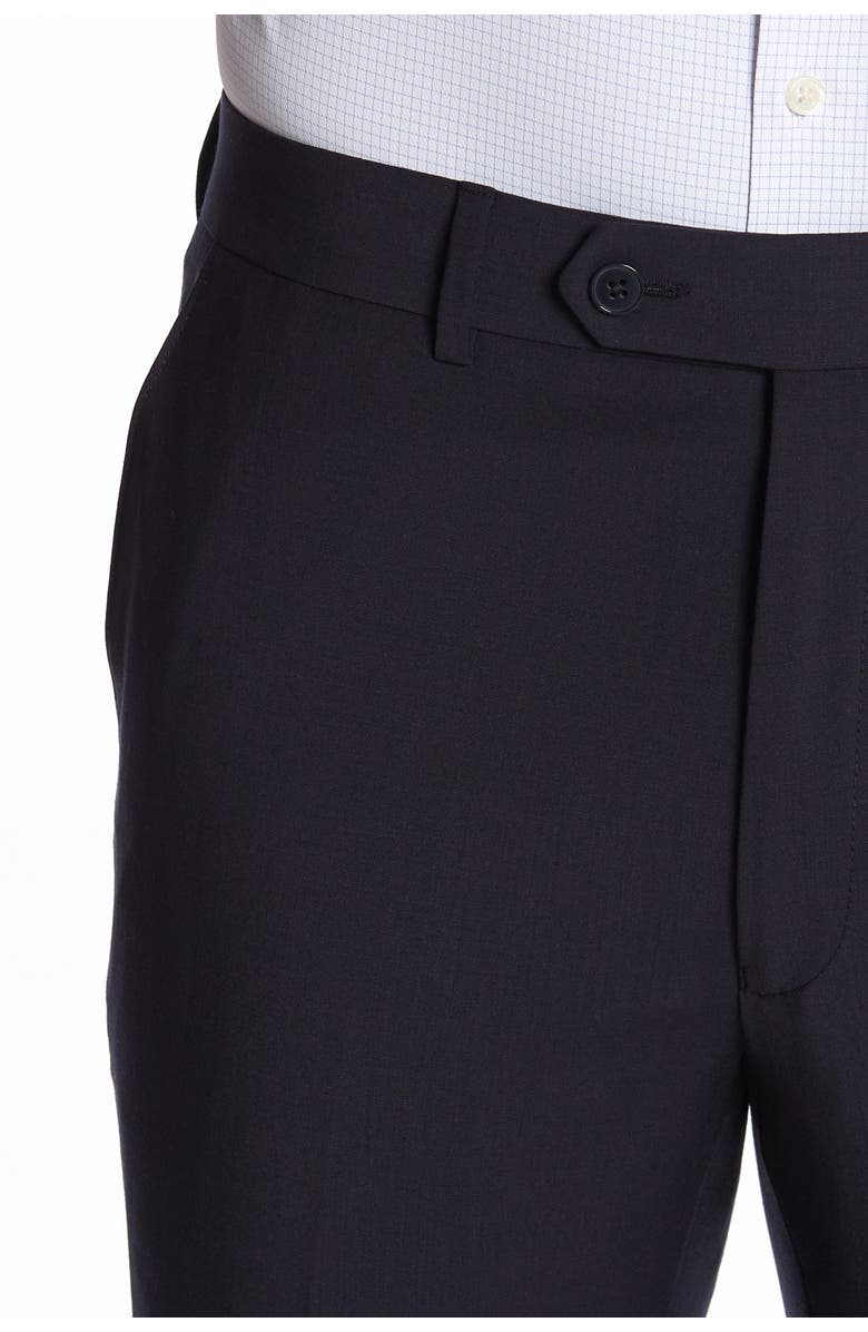 Calvin Klein Plain Navy Skinny Fit Suit Separate Pants, Alternate, color,
