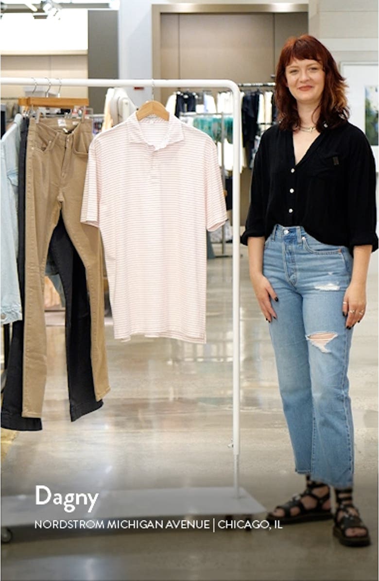 Pilot Mill Cedar Stripe Polo, sales video thumbnail