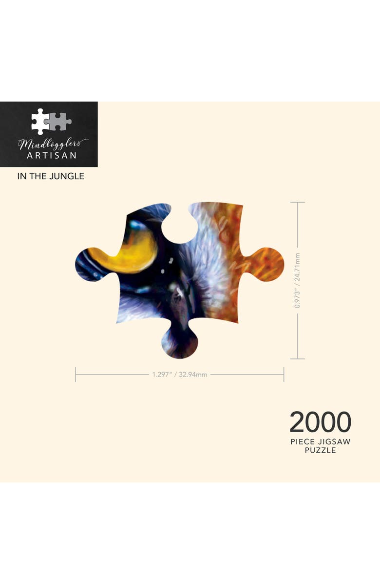 Mindbogglers Artisan In The Jungle Jigsaw Puzzle, 2000 Piece, Alternate, color,
