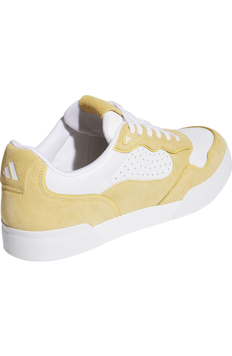 adidas Retrocross 25 Spikeless Golf Shoe, Alternate, color, White/ Oat/ Gum