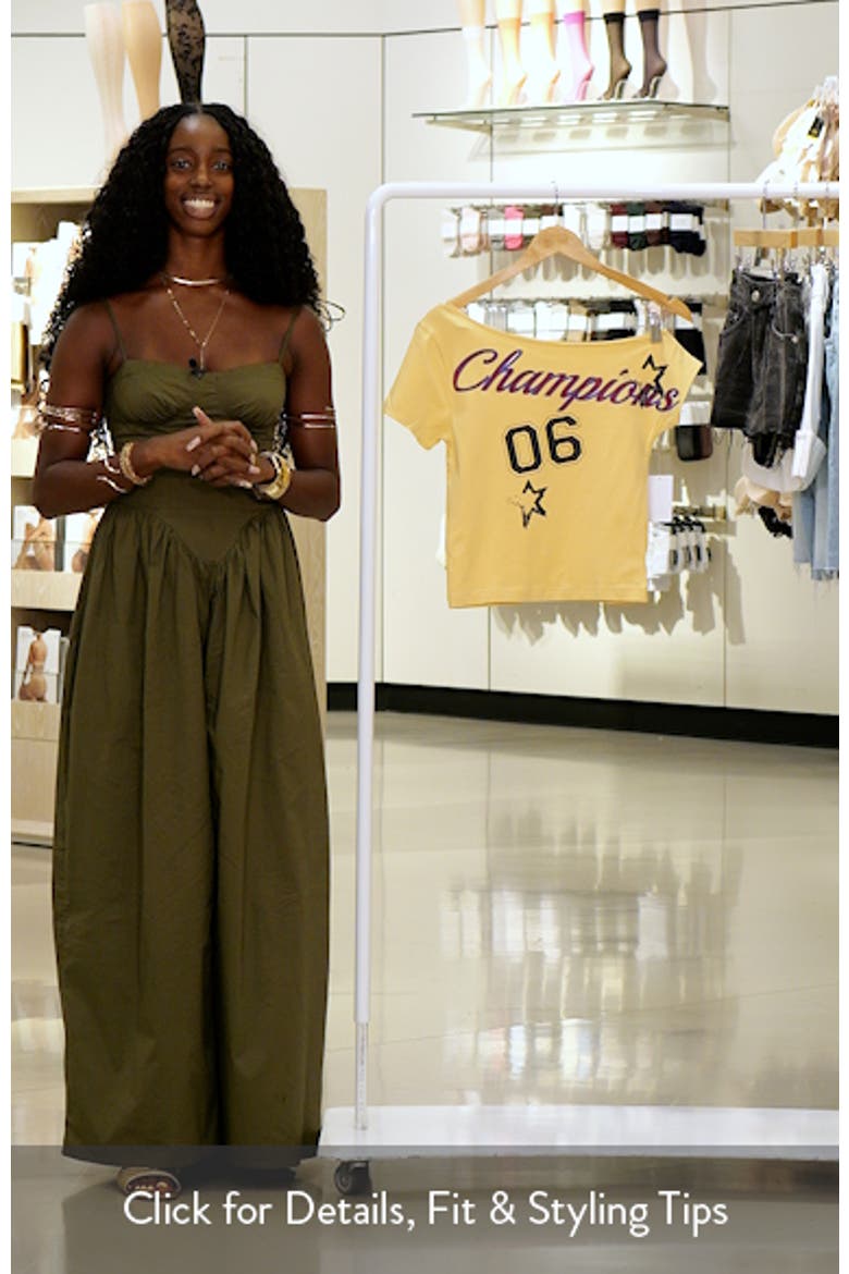 Champion Off the Shoulder T-Shirt video