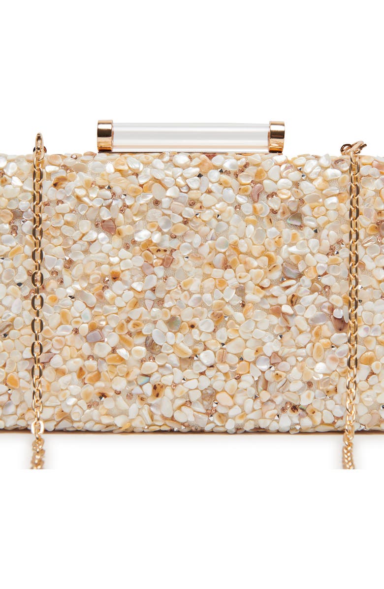 Dolce Vita Rockee Pebble Encrusted Convertible Clutch, Alternate, color,