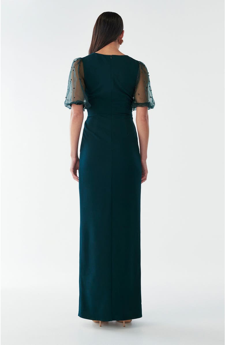 BWLDR Chiara Dress, Alternate, color, Teal