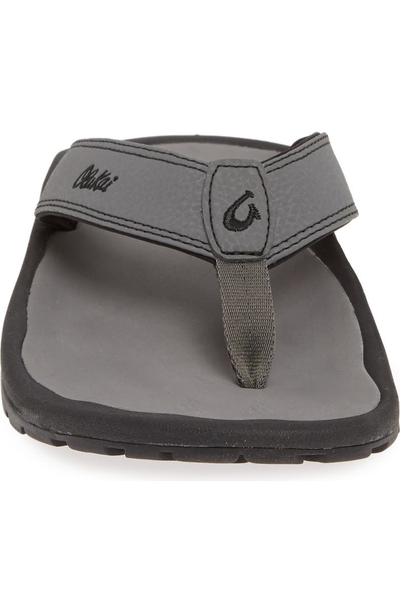OluKai Ohana Flip Flop, Alternate, color, Stone Synthetic