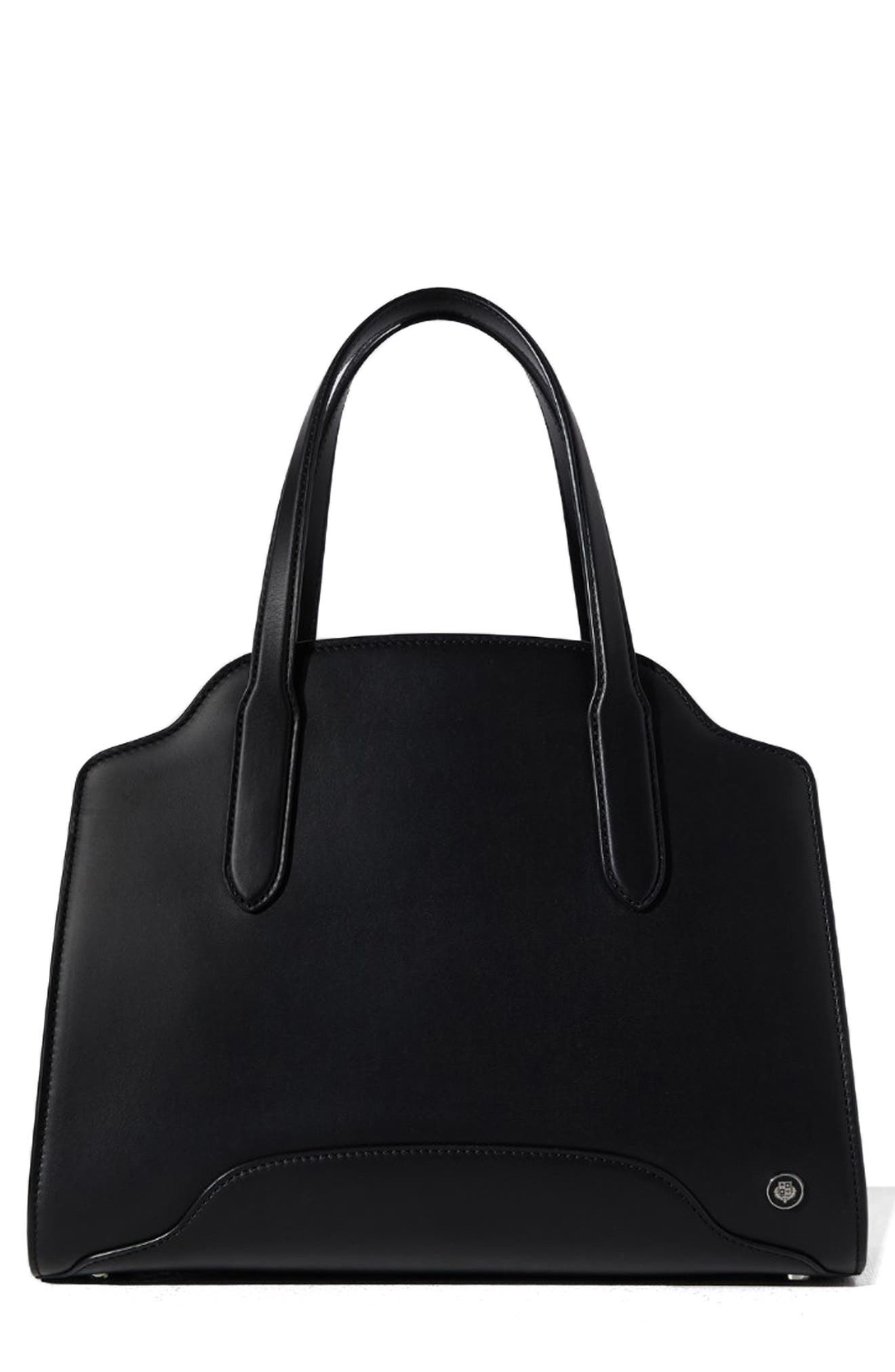 Loro Piana Medium Sesia Smooth Leather Tote, Main, color, 