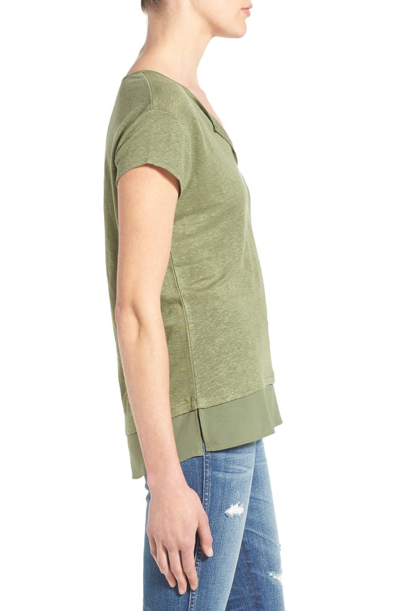 Sanctuary City Mix Layered Look Tee, Alternate, color, 