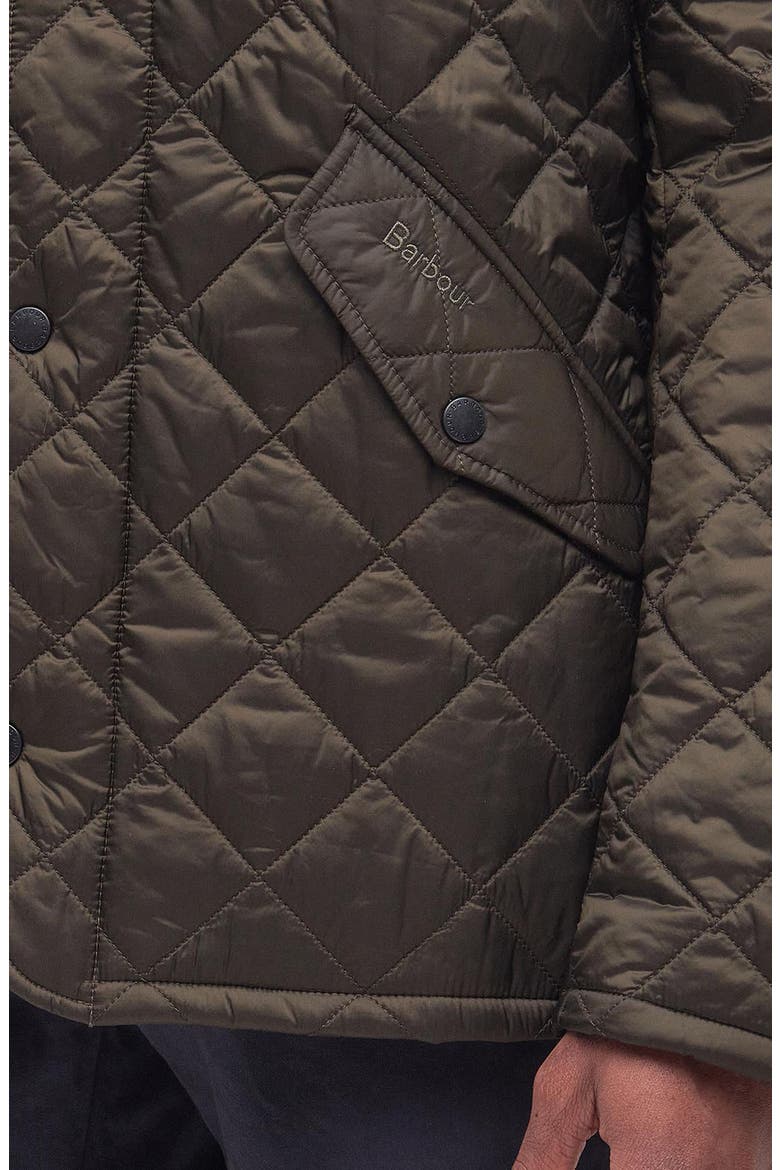 Flyweight Chelsea Quilted Jacket, Alternate, color, OLIVE