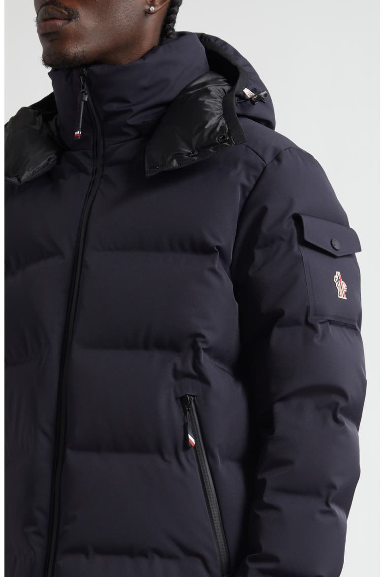Montgetech Water Repellent Down Puffer Jacket, Alternate, color, NAVY BLUE