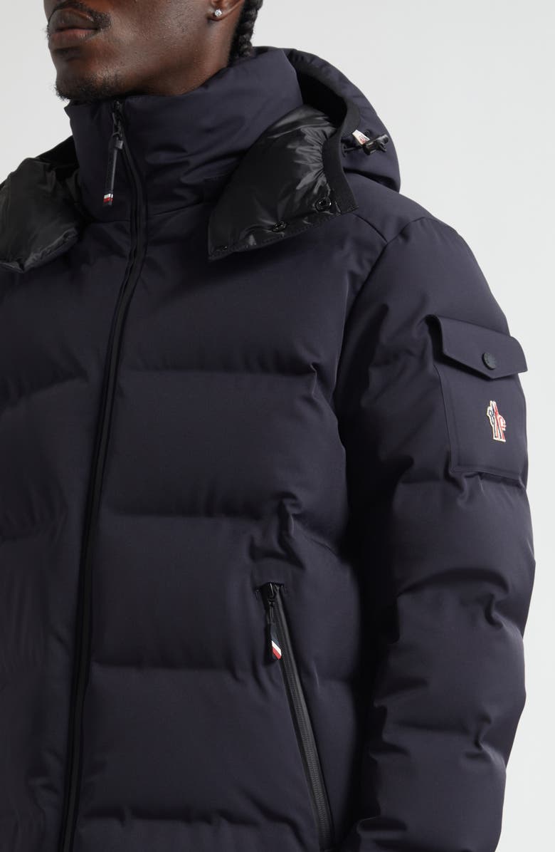 Moncler Montgetech Water Repellent Down Puffer Jacket, Alternate, color, Navy Blue