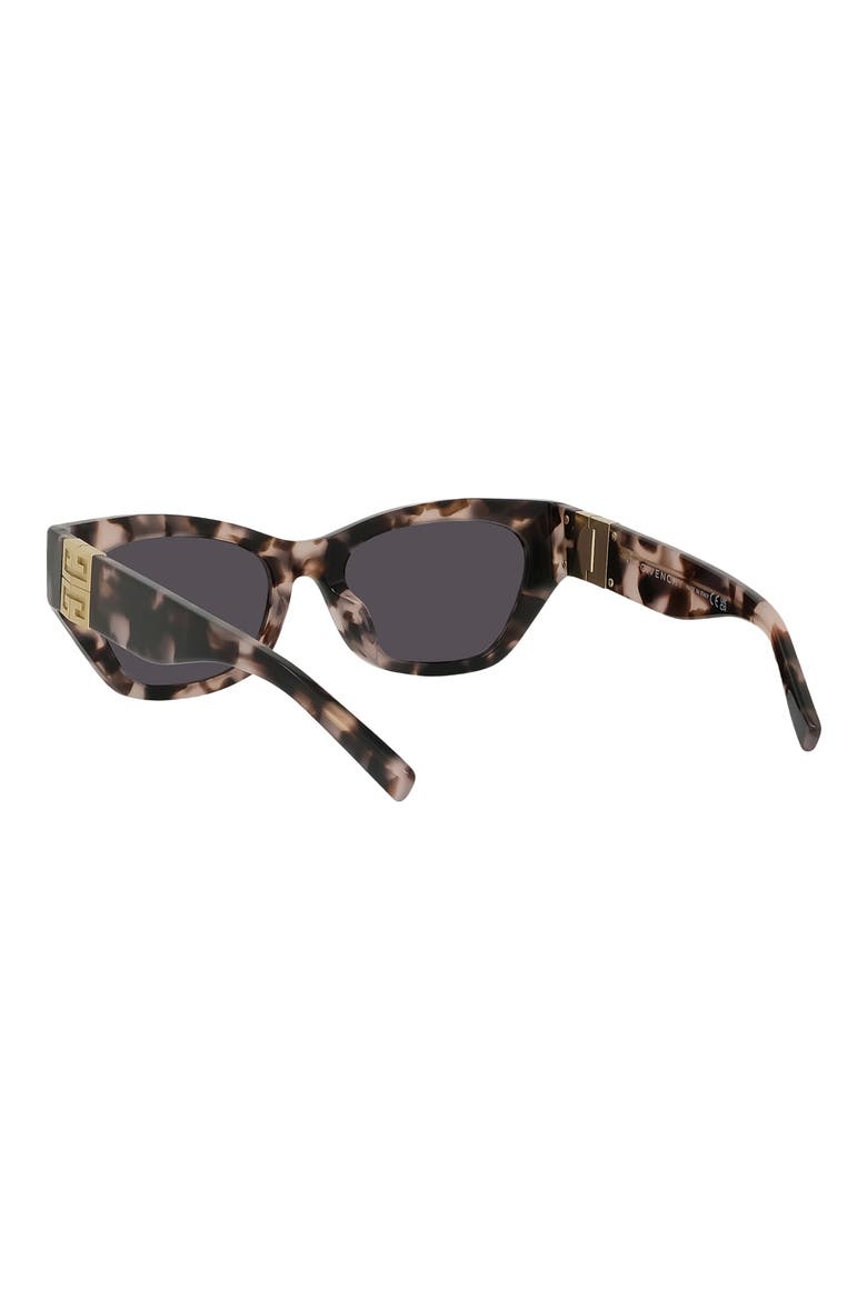 4G 55mm Cat Eye Sunglasses, Alternate, color, HAVANA / SMOKE