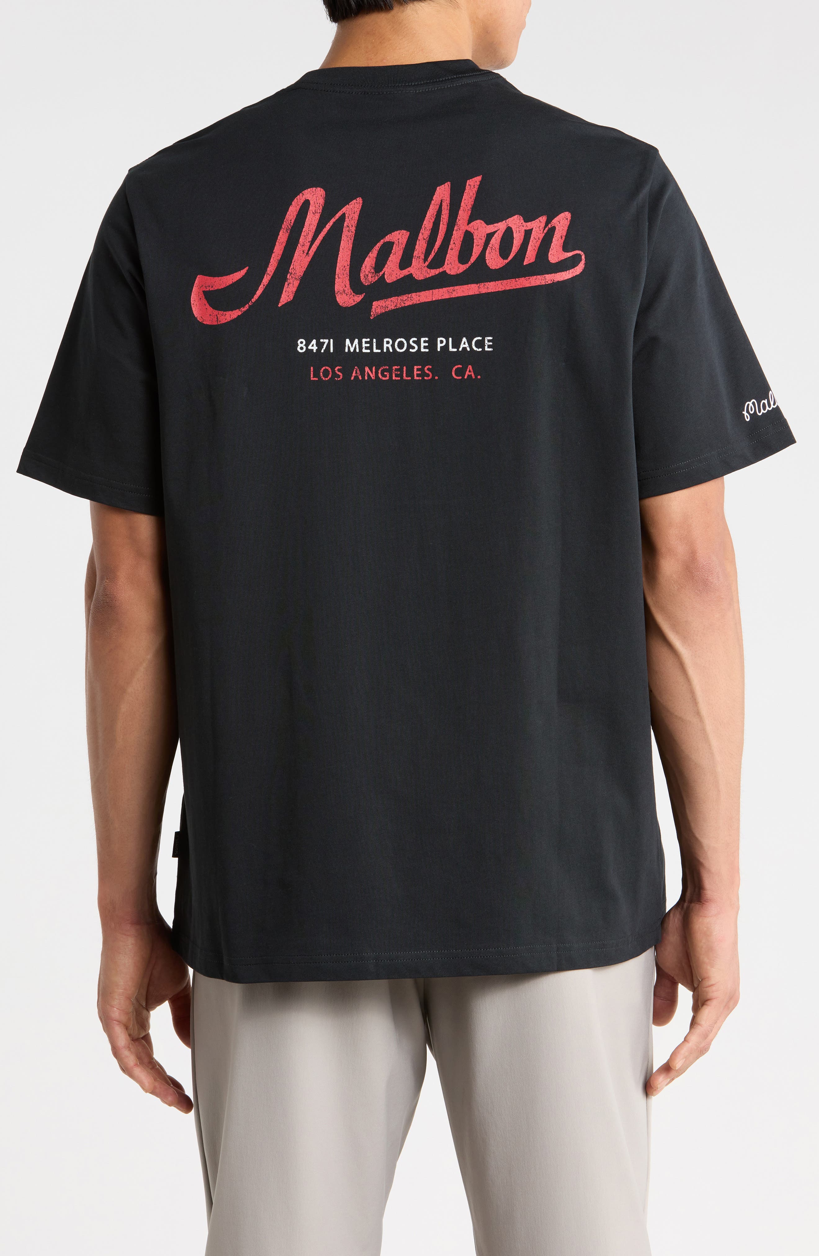 MALBON GOLF Bermuda Benchmark Cotton Graphic T-Shirt (Men) | Nordstrom