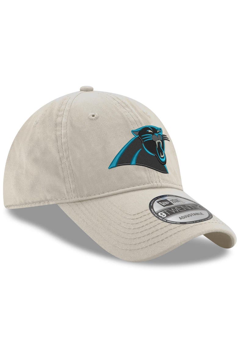 Men's New Era Khaki Carolina Panthers Playmaker 9TWENTY Adjustable Hat, Alternate, color, Khaki