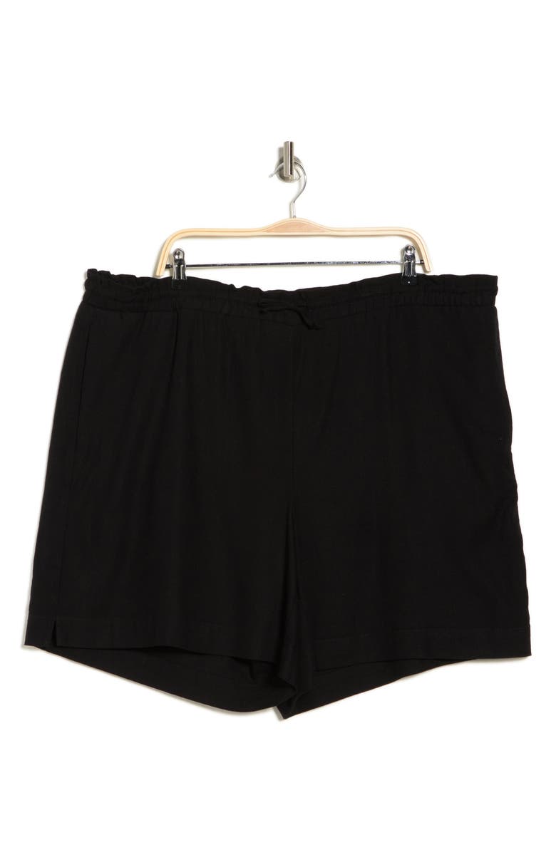 VERO MODA High Waist Paperbag Shorts, Alternate, color, 