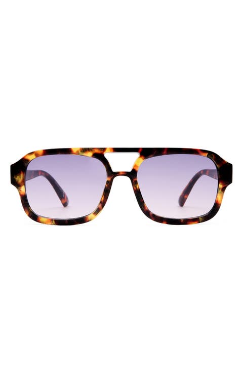 Whirlpool 53mm Aviator Sunglasses