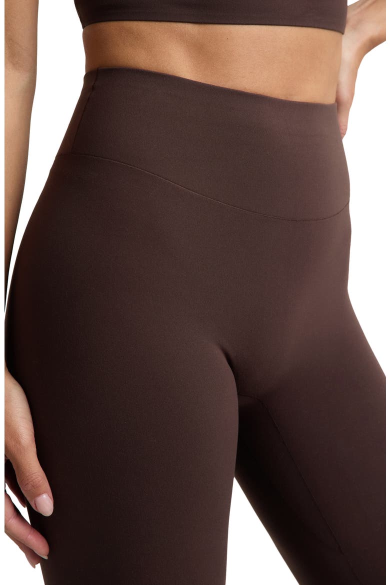 In the Zone High Waist Midi Leggings, Alternate, color, COCOA PLUM
