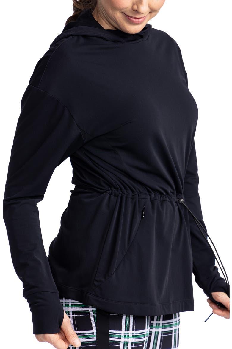 Apres 18 Golf Hoodie, Main, color, BLACK