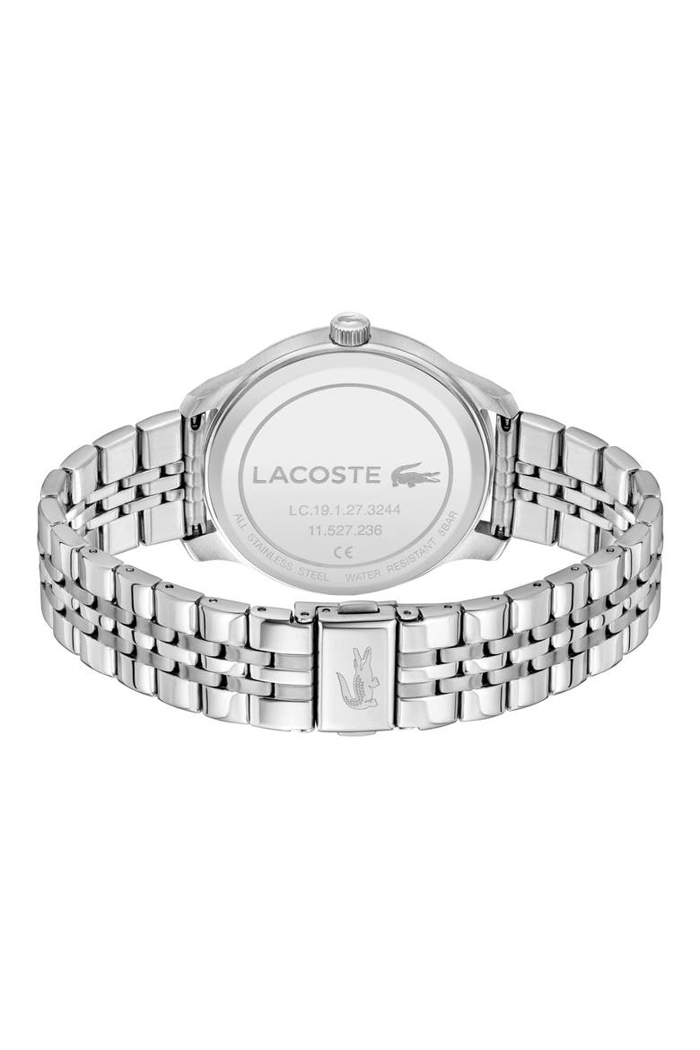 Lisbon Bracelet Watch, 43mm, Alternate, color, SILVER