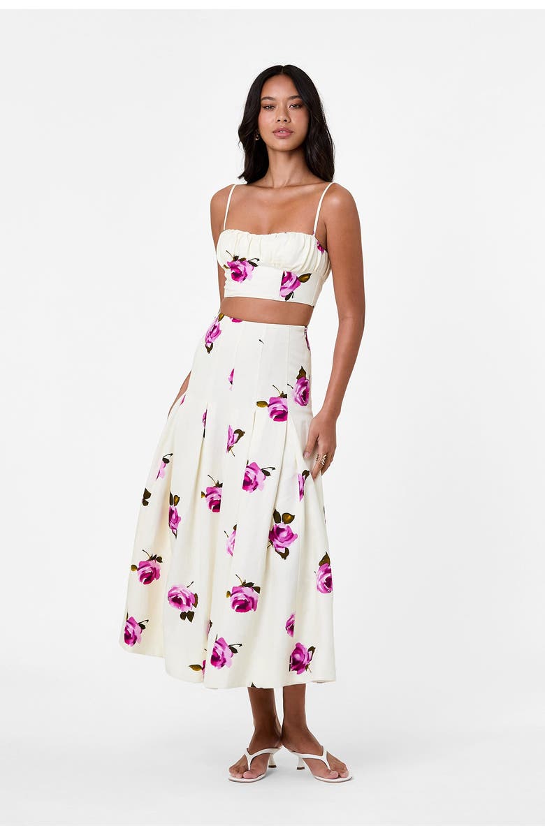 NICHOLAS Yulia Top, Alternate, color, Floating Rosebuds