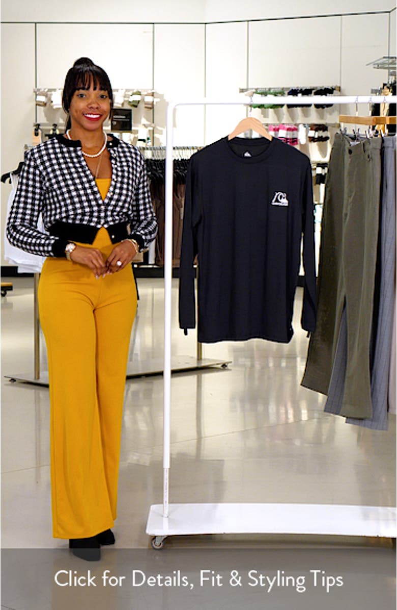 DNA Logo Surf Long Sleeve Rashguard, sales video thumbnail