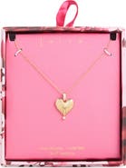 Leith Heart Drop Necklace