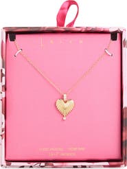 Leith Heart Drop Necklace
