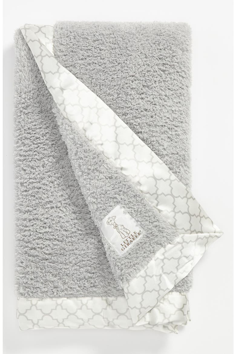 Chenille Blanket, Main, color, SILVER