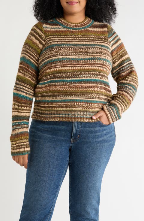 Striped Crewneck Sweater